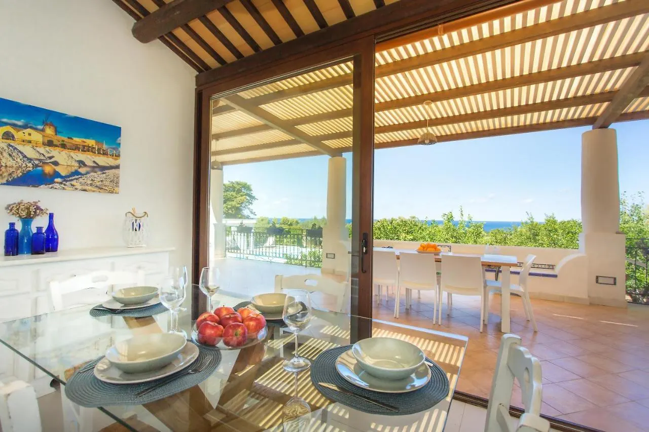 Villa Maria Una Finestra Sul Mare Valderice Italie